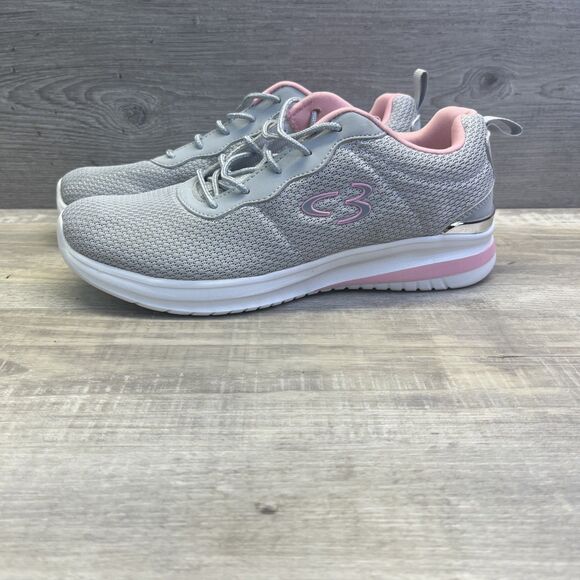 Skechers Womens Concept 3 112014 Gray Pink Running Shoes Sneakers Size 6.5 - Picture 4 of 11